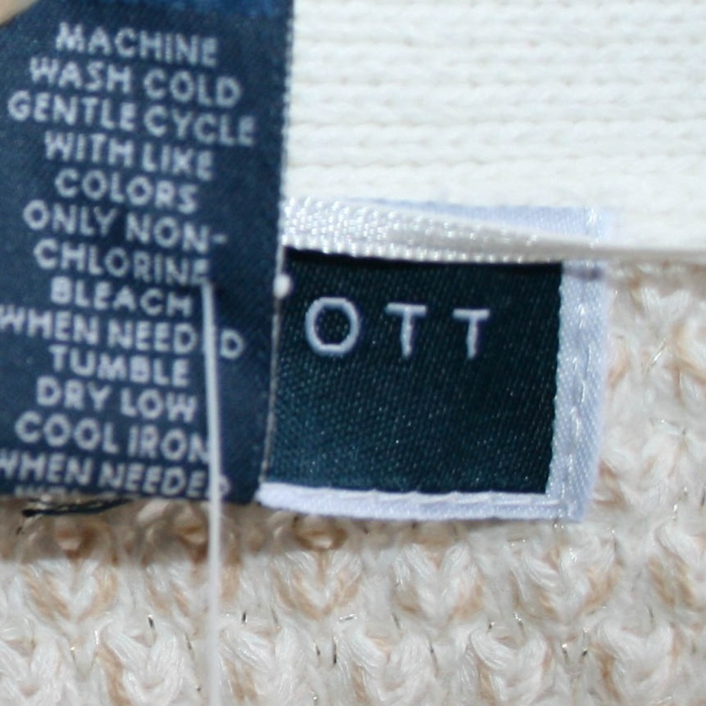 New Karen Scott Women's 3/4 Sleeve Sweater Size: L - Picture 6 of 6